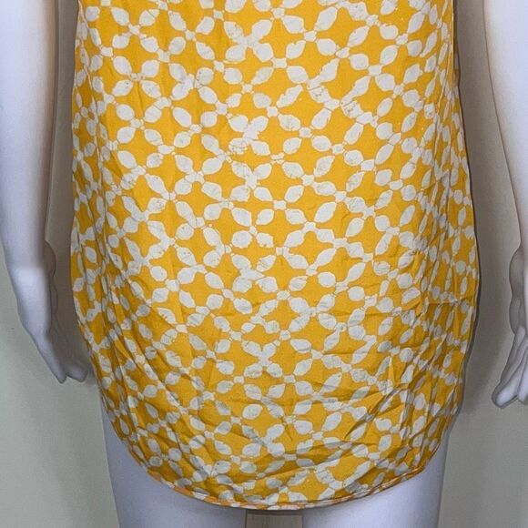 Michael‎ Kors Yellow & White Zip-Back Shell - Picture 8 of 13